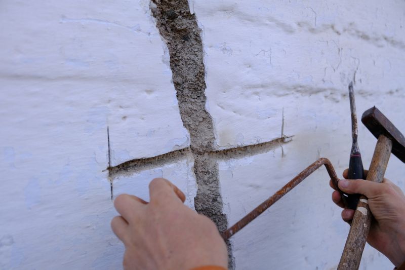 Wall Crack Sealing